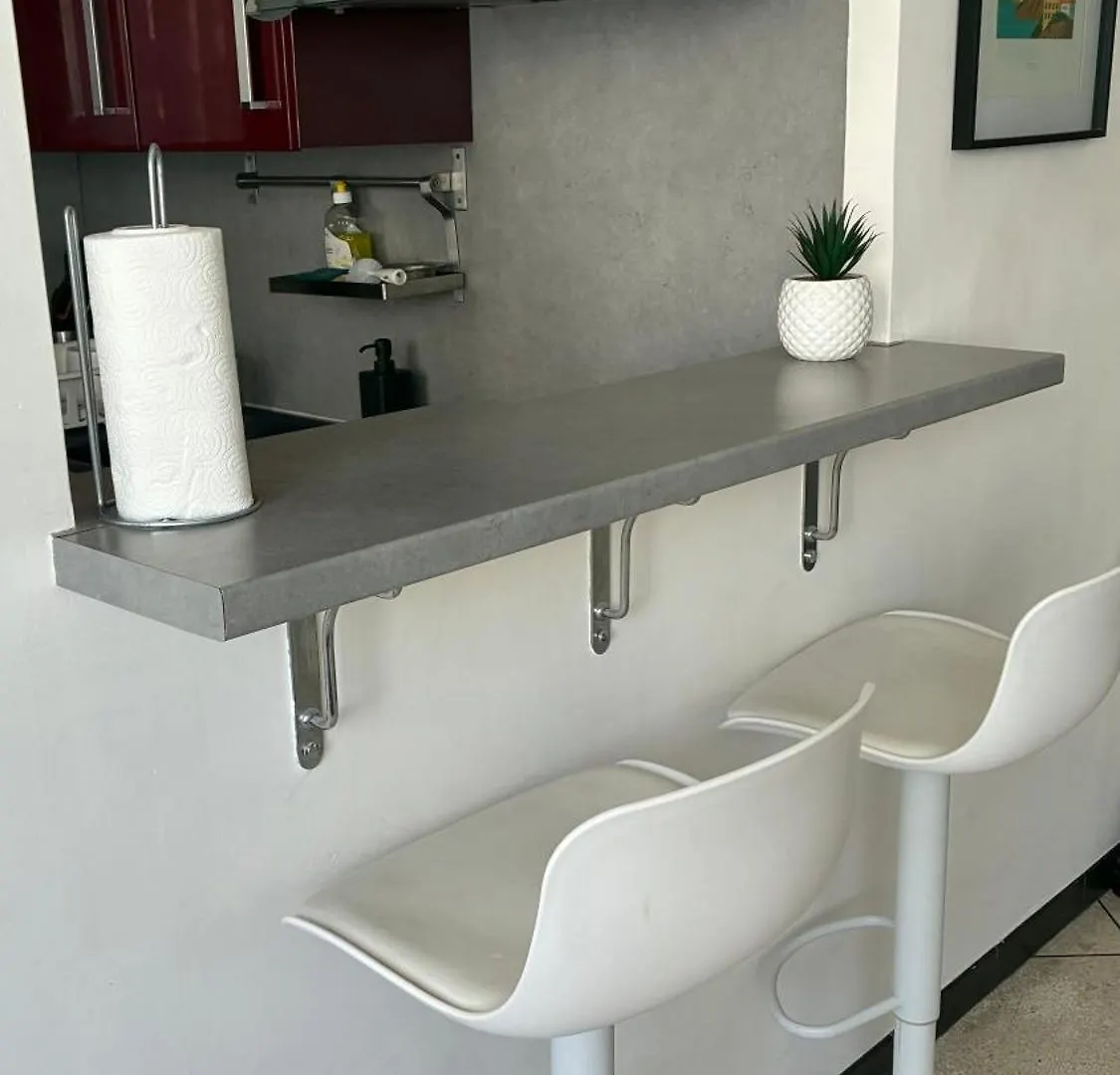 Apartment Nice Sejour Detente Studio Lumineux Balcon Cuisine Equipee Wifi Frankreich