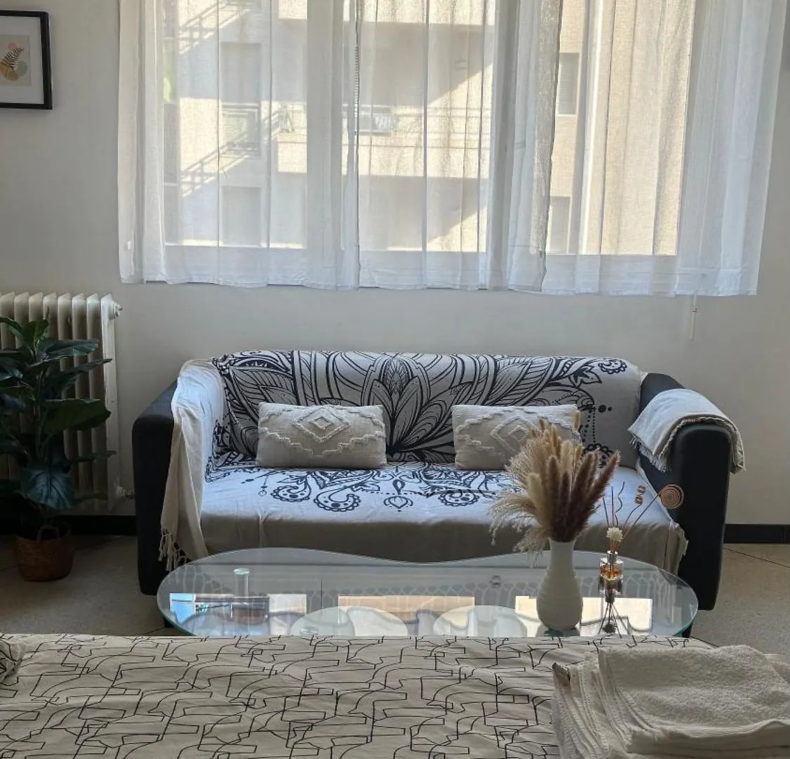 Appartement Nice Sejour Detente Studio Lumineux Balcon Cuisine Equipee Wifi